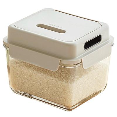 glasslock进口韩式钢化玻璃米桶