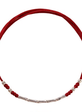 2026上岸手绳女生红色手链幸运