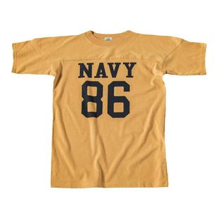 恶犬BRONSON重磅美式足球运动衫 RUGBY海军橄榄球短袖纯棉t恤休闲