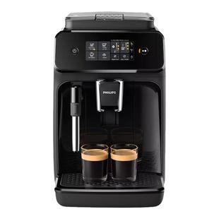 飞利浦咖啡机EP1221家用意式全自动办公室美式带研磨一体机黑珍珠