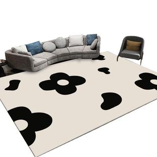 地毯客厅新款ins沙发茶几毯卧室隔音床边地垫高级感家用免洗耐脏