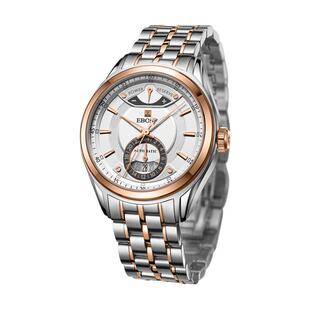 依波表(EBOHR)自动机械表男高端动能显示夜光日历高档商务1094