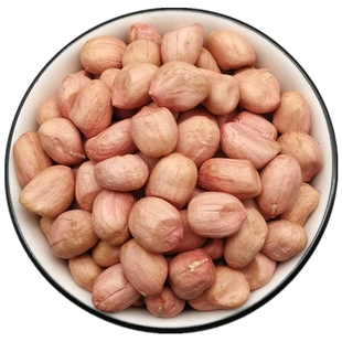 2025年花生米生 新货5斤特级新鲜粉红皮花生米农家自产不带壳榨油