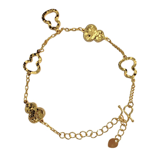 《碎冰冰》沙金葫芦手链女轻奢小众设计高级感送闺蜜2026新款手串