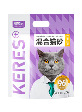 凯锐思木薯豆腐混合猫砂99%除臭