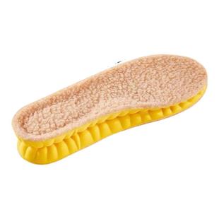 男女冬季保暖鞋垫加厚加绒超软舒适透气吸汗防臭鞋垫子抗寒雪地靴