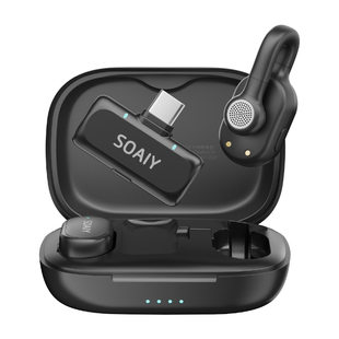 索爱Y10隐藏式无线麦克风直播收音麦夹领式采访录音口播降噪专用