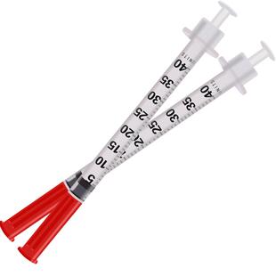kdl康德莱U40胰岛素针一次性注射针器1ml0.33mm针头针管注射器100