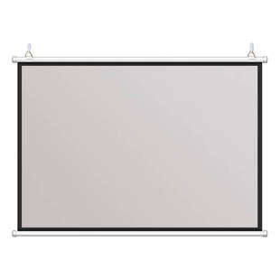 高清抗光投影幕布免打孔壁挂幕布投影布幕布挂墙投影仪幕布家用4K