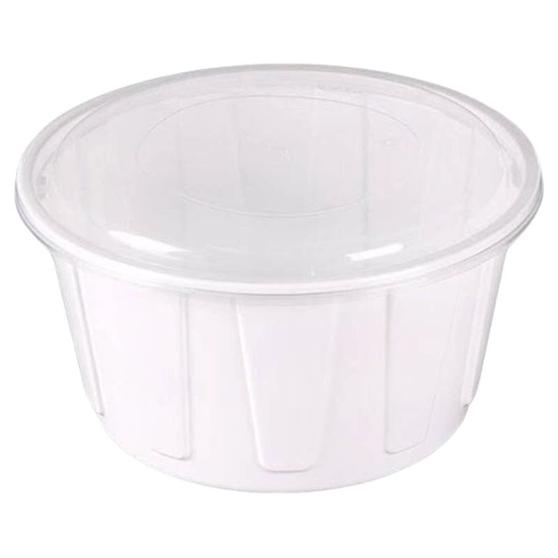 一次性美式二代圆盒打包盒快餐用食品级