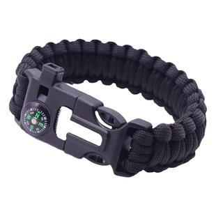 野外求生多功能手链伞绳编织战狼同款户外救生绳自救急用战术手环