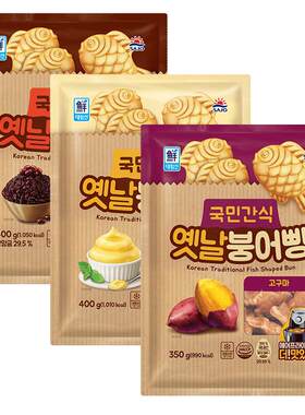 韩国进口思潮大林鲷鱼烧鲫鱼饼