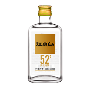 江小白白酒45度52度168ml小瓶装粮食酒清香型固态发酵高粱白酒
