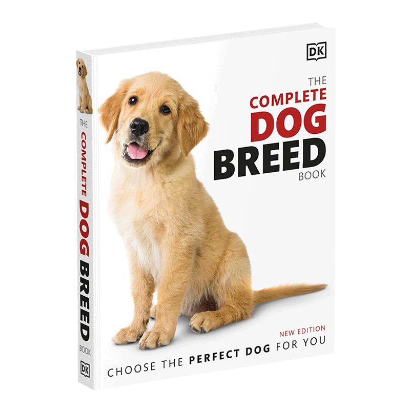 完整的狗类品种书 英文原版 The Complete Dog Breed Book 超420个狗狗品种参考面板图册 护理照顾基础知识 DK百科 英语书籍