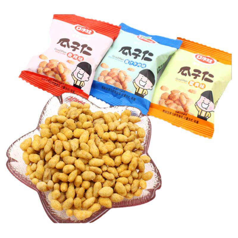 口水娃蟹黄味瓜子仁500g散装葵花籽多口味小包装炒货网红零食小吃