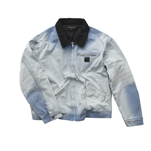 CPR抄集「淡水湖」复古做旧水洗短宽底特律牛仔J97工装夹克外套