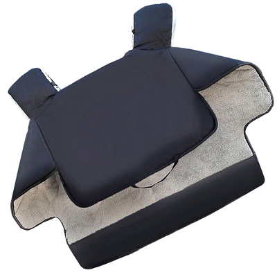 超厚加绒防水冬季摩托车挡风被