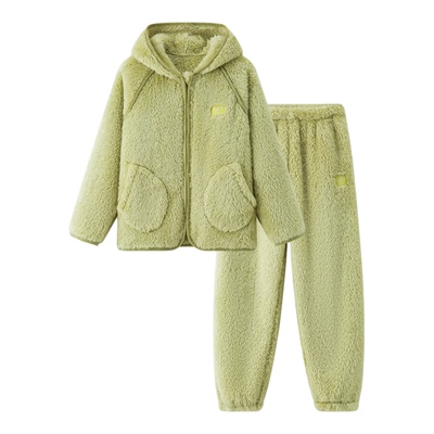 「双面暖绒」儿童睡衣冬法兰绒