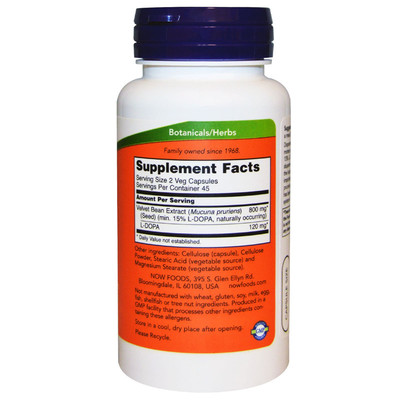 美国Nowdopa多巴胺提取物90粒