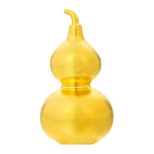 周大生黄金元宝摆件足金第1桶金条财神工艺品投资送长辈生日礼物