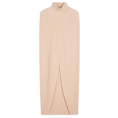 GOBI秋冬款纯羊绒女高领斗篷