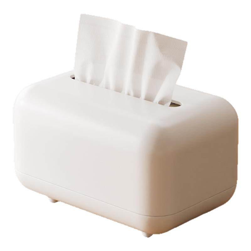 整理师推荐纸巾盒抽纸盒弹簧客厅桌面茶几高档轻奢餐巾纸2024新款