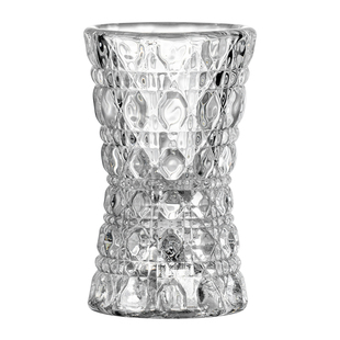 高级感轻奢家用玻璃杯宝石纹水杯分酒器一口杯收纳置物架酒具创意