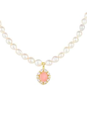 ZIVGREY女皇贝高级感珍珠项链