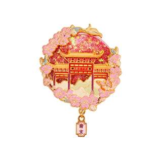 上海外滩南京院苏州流沙金属冰箱贴定制北京故宫博物馆文创纪念品