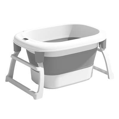 儿童折叠洗澡桶浴桶数显感温