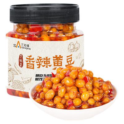 三知情香辣黄豆即食下饭菜