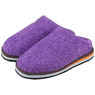 新款冬纯手工雪尼尔金丝绒毛线编织棉拖鞋保暖棉靴加厚防滑成品