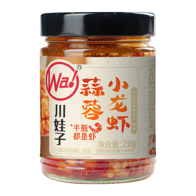 川娃子蒜蓉小龙虾酱香辣