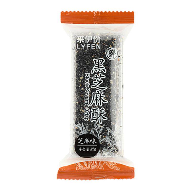 来伊份黑芝麻酥28*10条传统糕点
