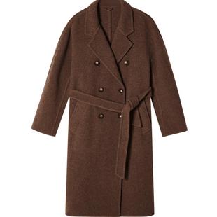 PSALTER诗篇羊绒骆驼绒牦牛绒双面呢大衣毛呢外套冬