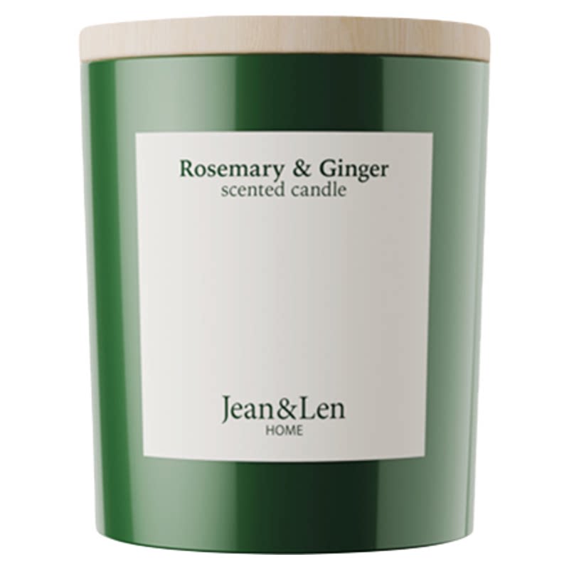 Jean&Len家居香薰蜡烛迷迭香生姜木质留香车载香薰195g