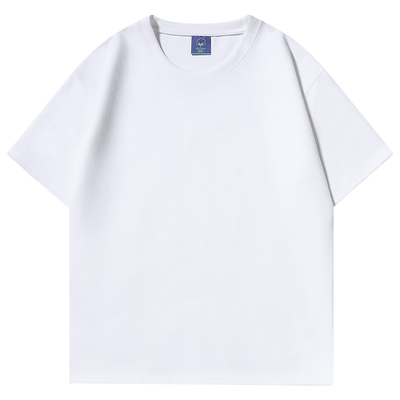 高克重磅短袖t恤简约纯色五分袖