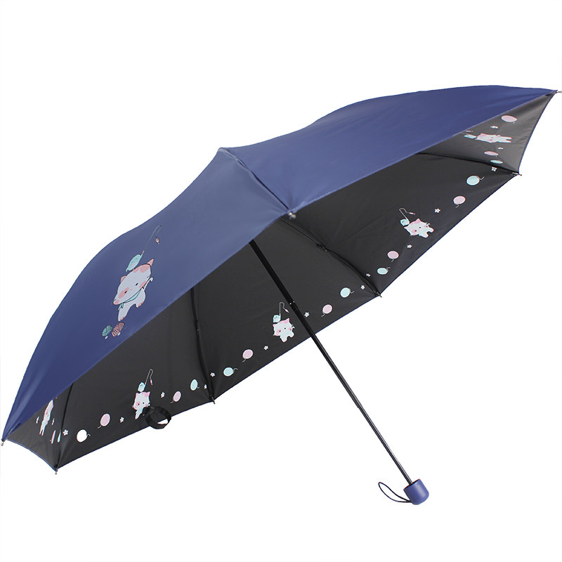 正品天堂伞太阳伞小巧便携防晒防紫外线超轻铅笔伞晴雨轻便雨伞