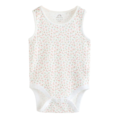 英国NEXT碎花兔子无袖背心包屁衣