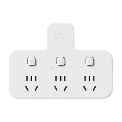公牛多功能插座转换器电源插头