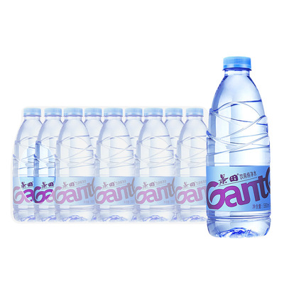 景田纯净水饮用560ml*24瓶整箱装会议办公用水家庭健康饮用水