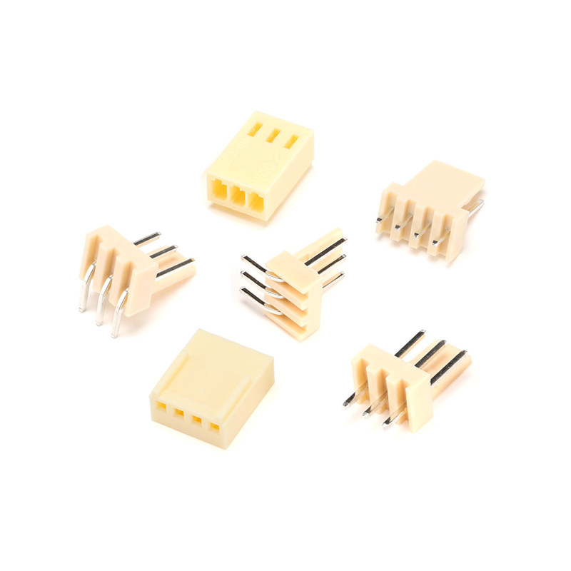 KF2510接插件2.54mm间距连接器直针弯针插座胶壳插头簧片端子