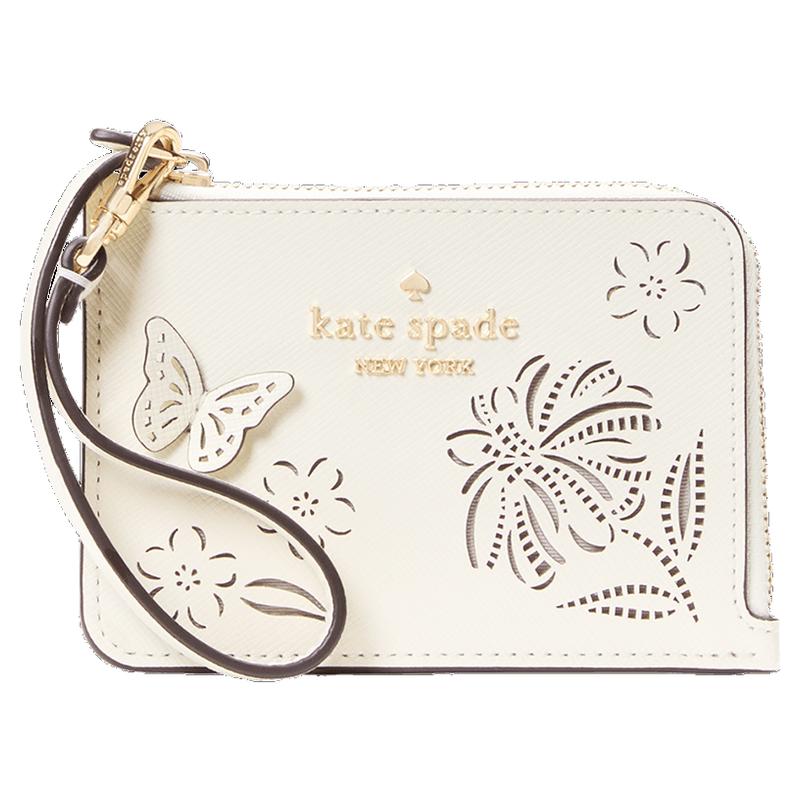 【2025新款】kate spade ks Madison节日花卉香氛盒装小卡夹钱包