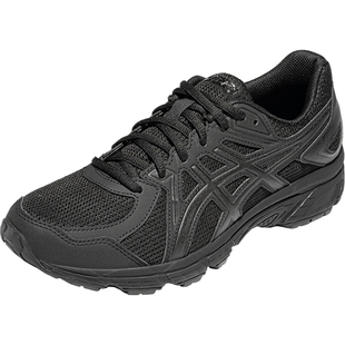 ASICS亚瑟士跑鞋女JOG 100T缓震透气复古老爹运动鞋1022A335-001