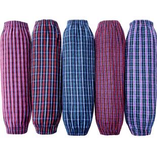 纯棉袖套加大加长款男女全棉布护袖秋冬工厂工作防污劳保加厚套袖