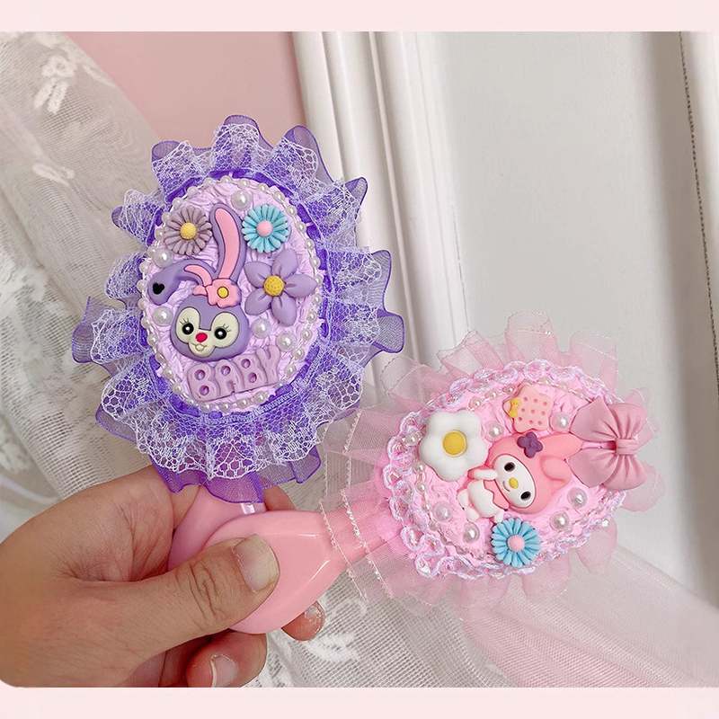 儿童手工diy制作材料包益智气囊奶油梳子女孩胶气垫礼物玩具节日