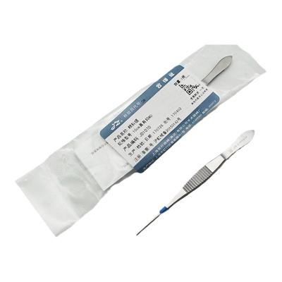 上海金钟眼科镊子弯头有齿美容