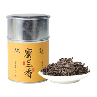 五虎凤凰单枞茶蜜兰香官方旗舰店正品潮州乌龙茶茶叶自己喝罐装