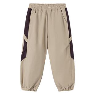 小象汉姆童装男童休闲裤工装长裤2026春装新款户外男孩裤子中大童