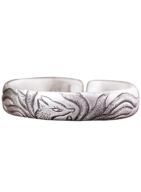 足银手镯玄修阁定制足银个性